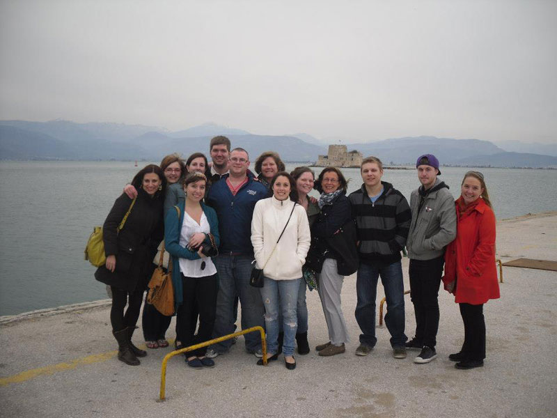 Nafplio with SNHU students