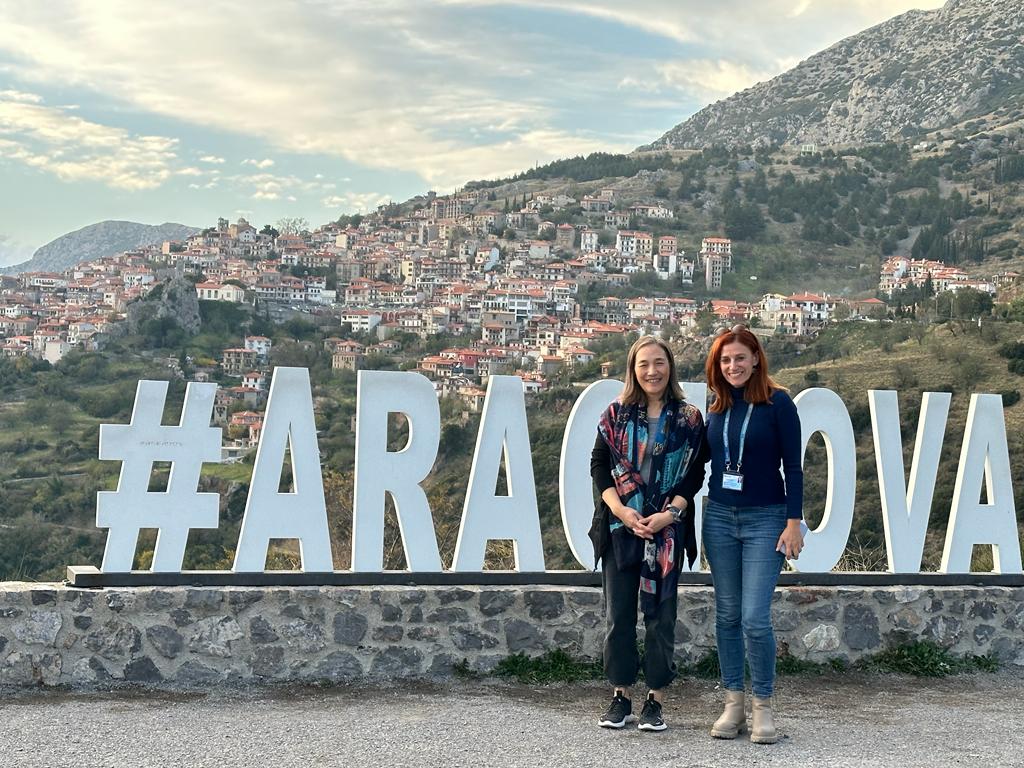 in Arachova near Delphi